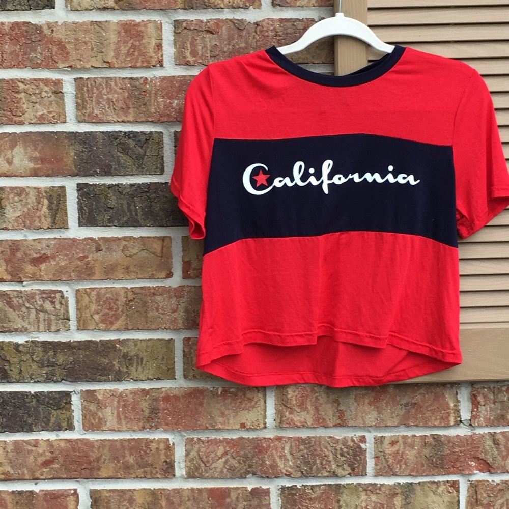 Riot Queen California Logo Crop Top XL